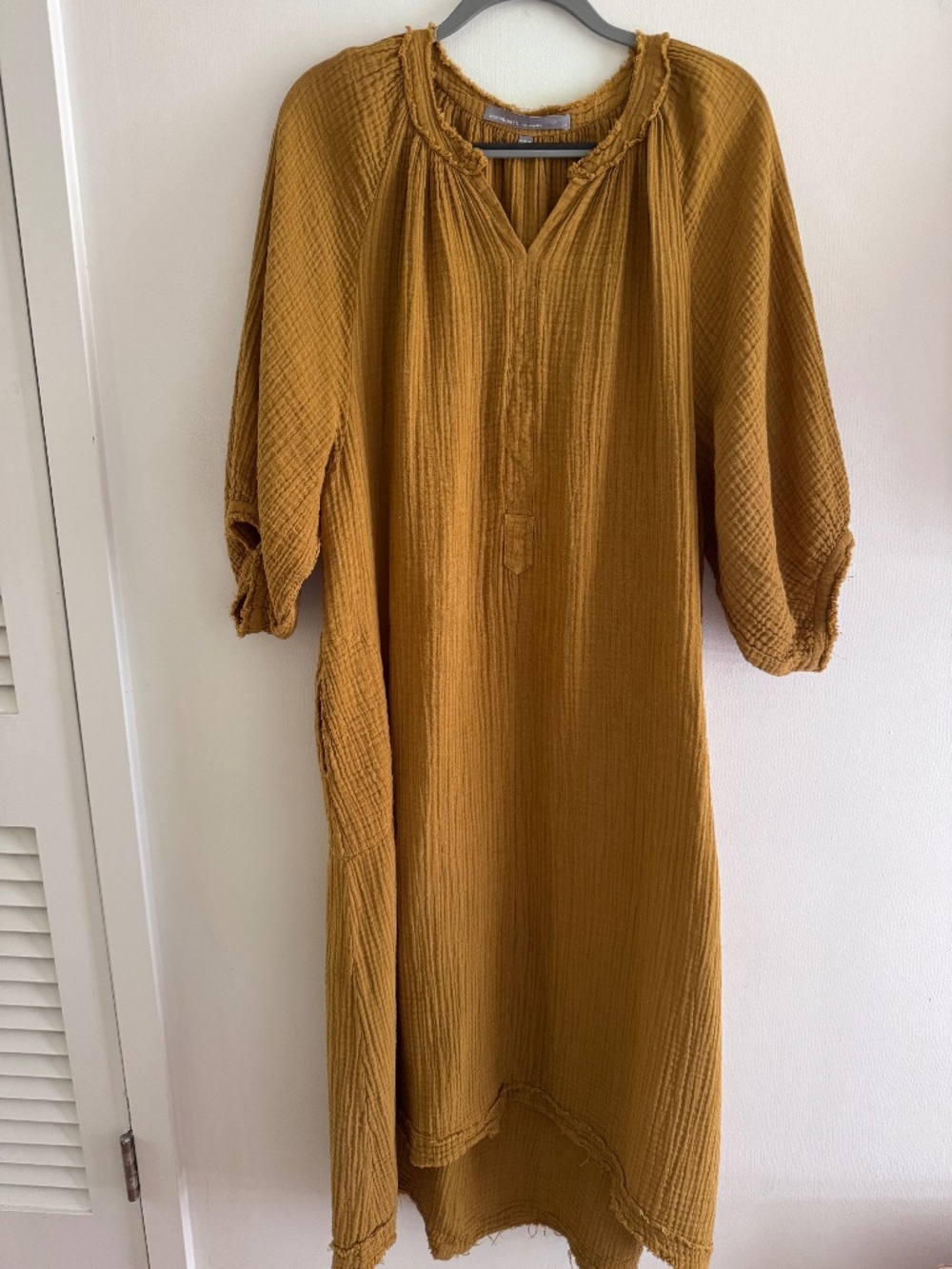 Ocean + Main Gauze Dress-1X